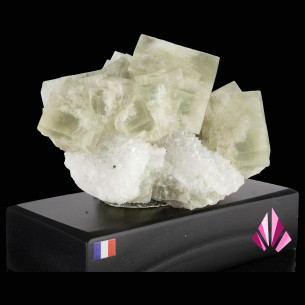 Fluorine sur quartz – mine de l’Avellan, Var, France 2