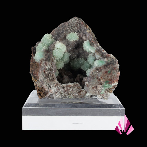 Kolwezite druzy quartz Congo Ref 529