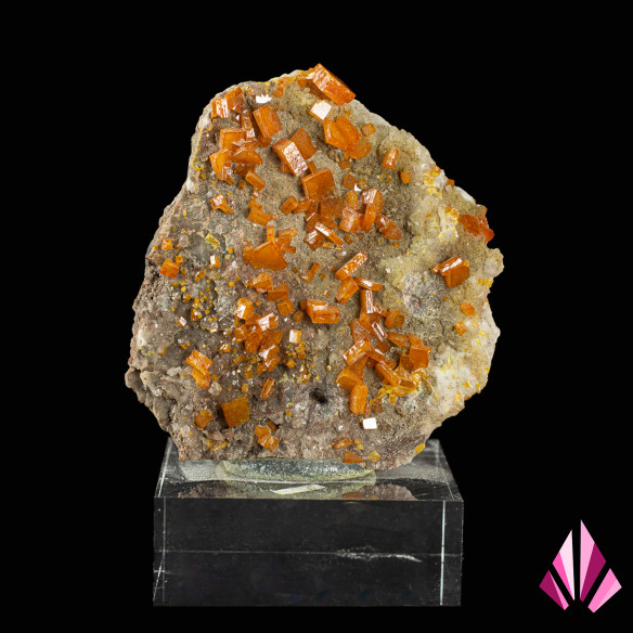 Wulfenite from Mexico, old collection from the 2000s