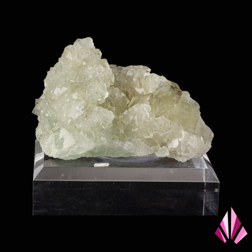 A classic fluorite from Fontsante, Var, France — 1988.