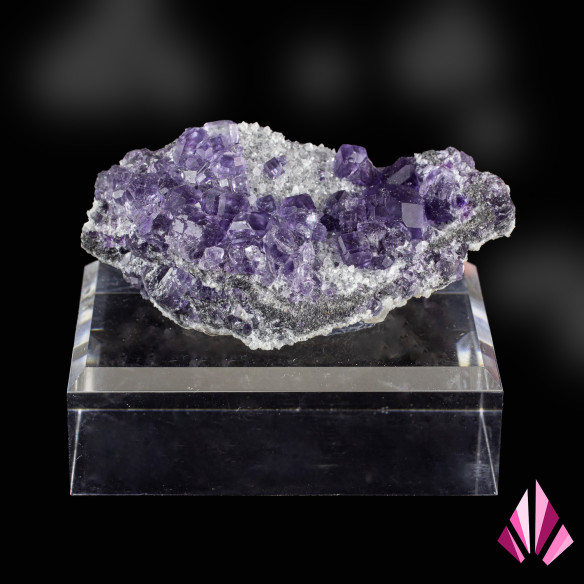 Fluorite on Quartz Hunan China | Ref573