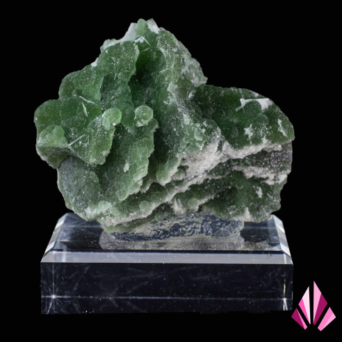 Very nice green fluorite from Fontsante France Ref574