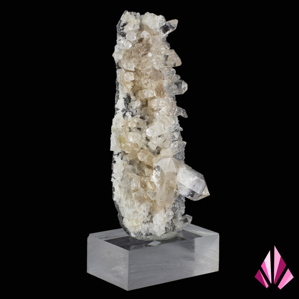 quartz from the Grandes Rousses massif – France (with base)