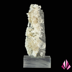 quartz from the Grandes Rousses massif – France (with base) 2