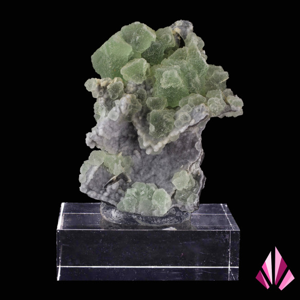 Fluorine sur quartz - Hunan, Chine | Ref580