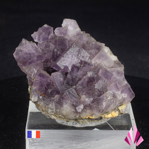 Purple fluorite - France (#592)