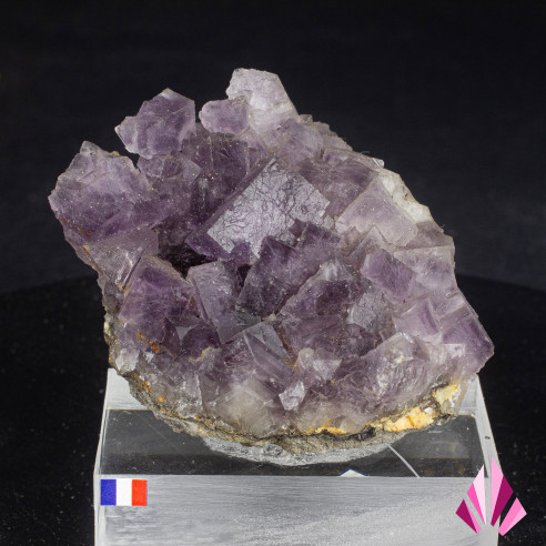 Purple fluorite - France (#592)