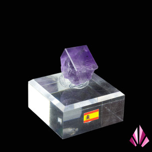 Violet fluorite - Berbes, Spain (#594)