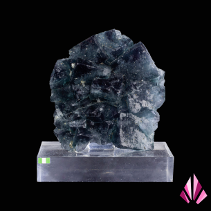 Fluorite from Jalingo, Nigeria on a base | Ref. 598