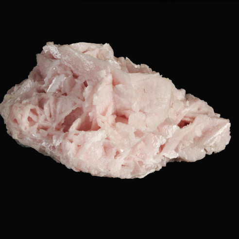 Manganocalcite de couleur rose pâle