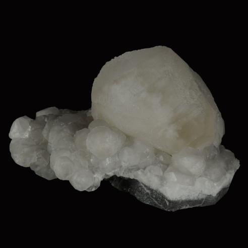 Calcite from the Trêves mine in Gard, France (old collection).
