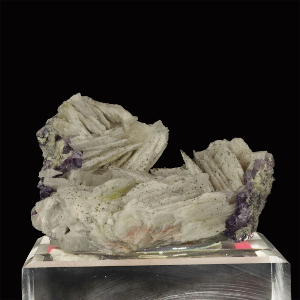 Minéraux Barytine (Baryte) et fluorine