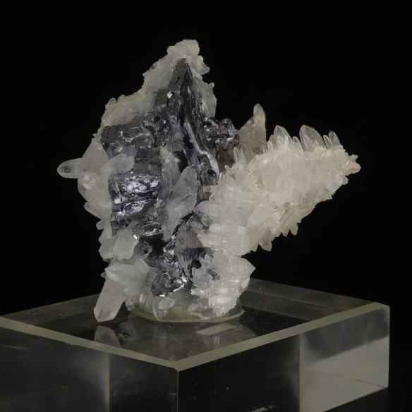 Galena in quartz