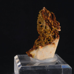 Pyromorphite sur baryte 2