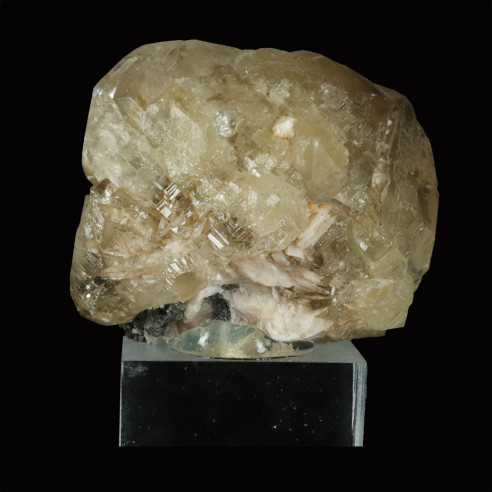Cristal isolé de cérusite