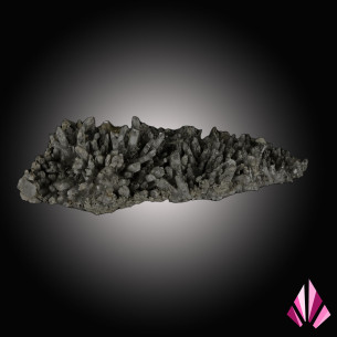 Quartz saupoudré de pyrite avec petits cristaux de baryte disséminés 2