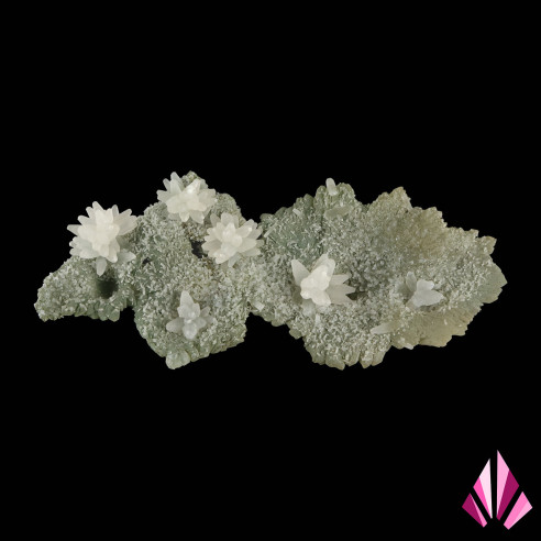 Chalcedony with "Calcite flower"