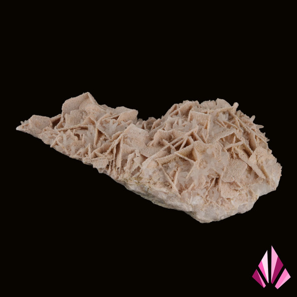 Rhodochrosite et quartz (Bulgarie)