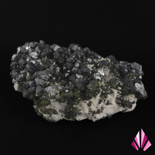 Galène blende et chalcopyrite (Bulgarie)