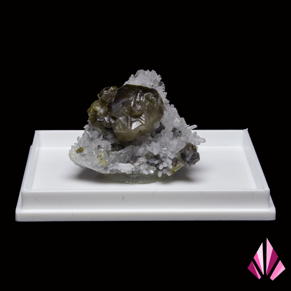 Cleophane on quartz