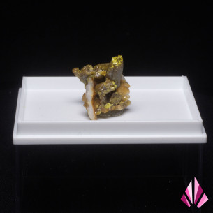 Pyromorphite avec terminaisons jaunes