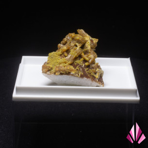 Pyromorphite from Les Farges in France (1980s)