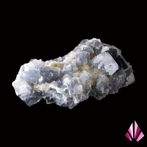 Fluorine on quartz from Nigeria (176)