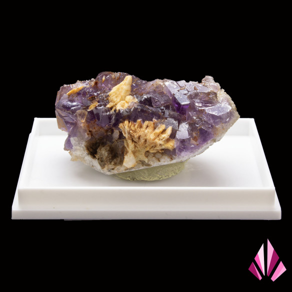Fluorite et baryte (Berbes Spain)