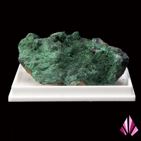 Velvety malachite from Katanga (Congo)