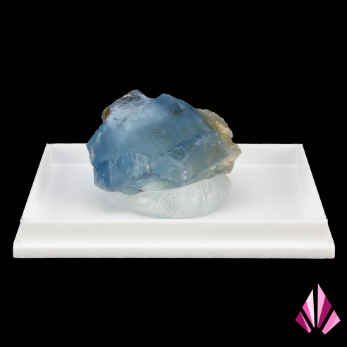 Blue fluorite from France