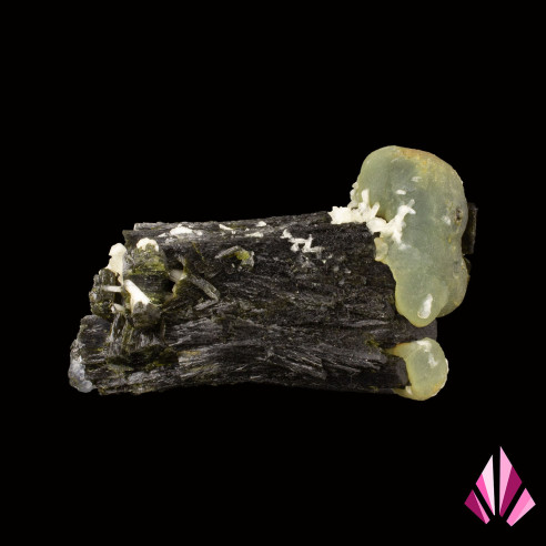 Phrenite and Epidote from Mali