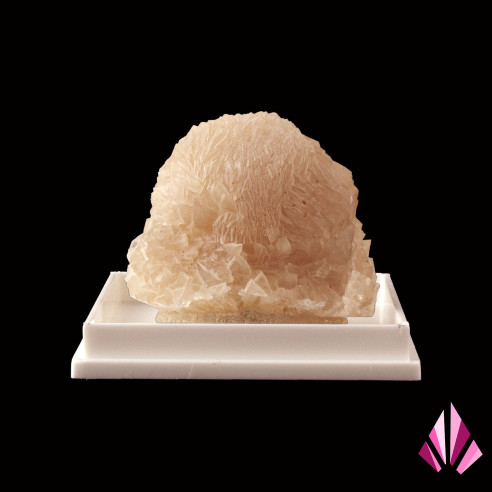 Dome-shaped calcite mineral.