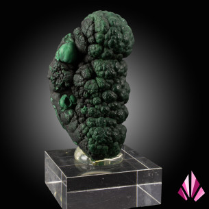 Malachite sur socle -Katanga-RdCongo