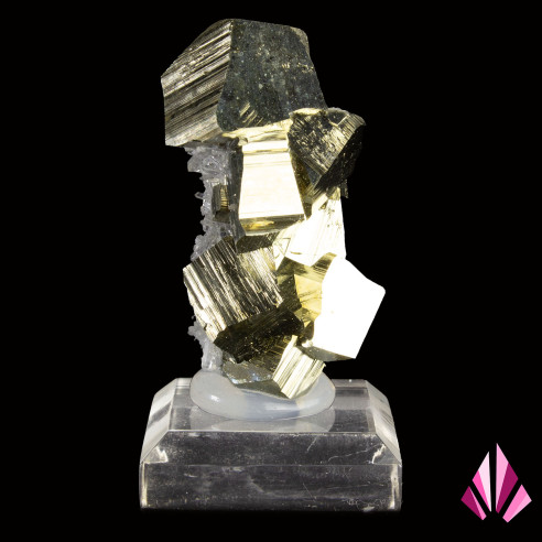 Pyrite (réf259) from the Zlatograd mine in Bulgaria.