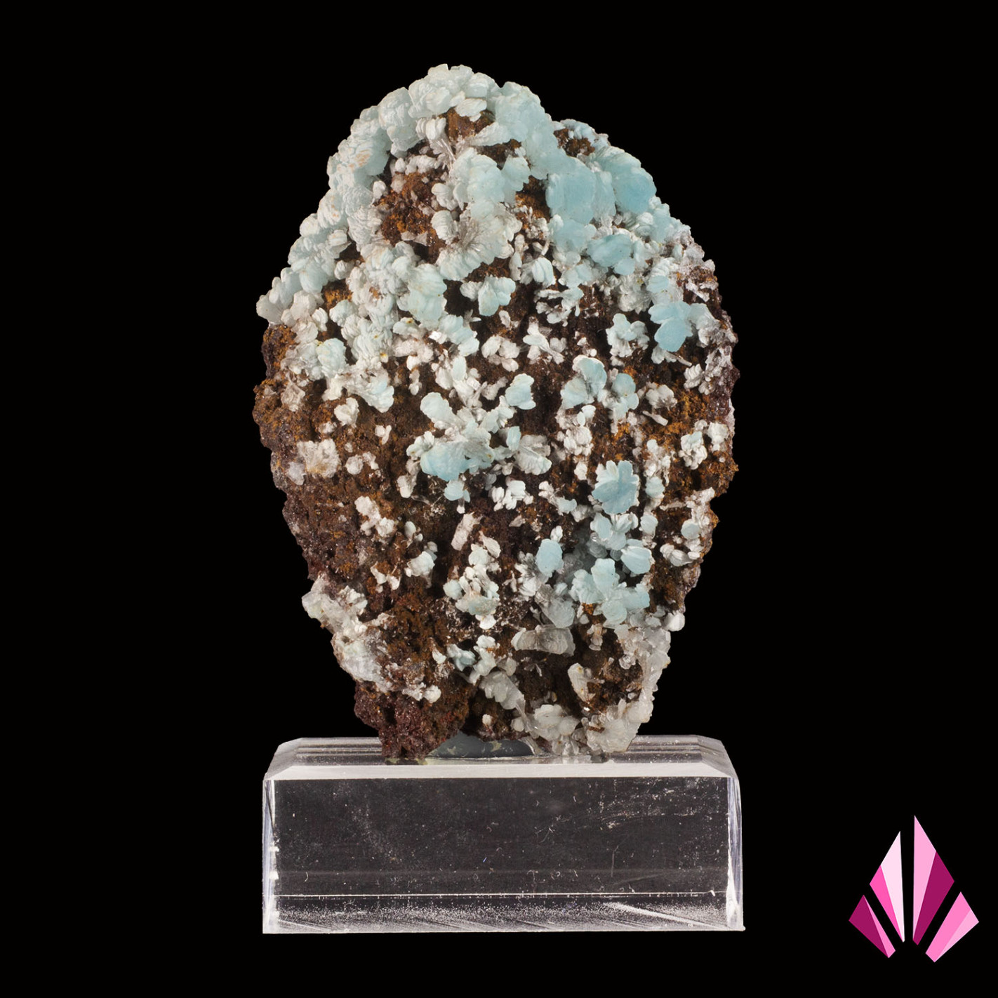 Hemimorphite RD Congo (Ref268) for mineral collectors.