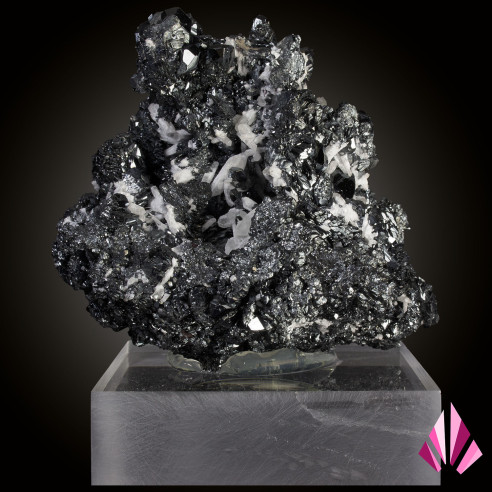 Minerals: Hematite and quartz Nador Morocco (Réf283)