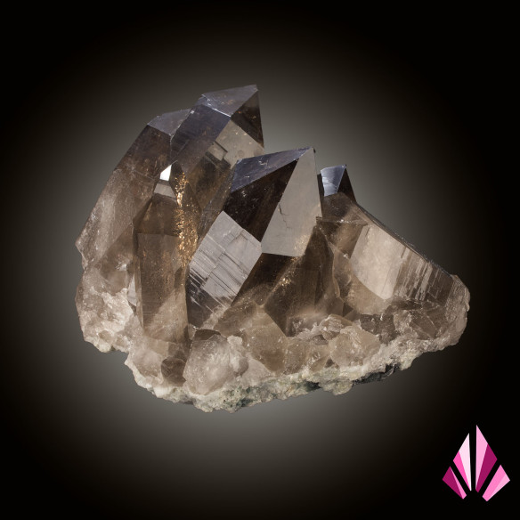 Smoky quartz Alps