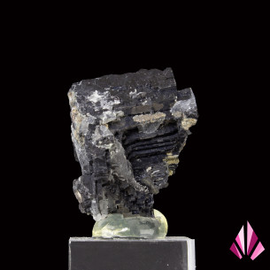 Galena sprinkled with quartz from Madan Bulgaria 2