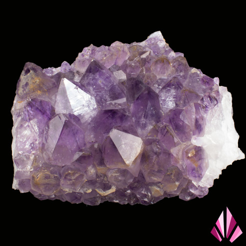 Beautiful Amethyst plaque from Brazil (old collection).
