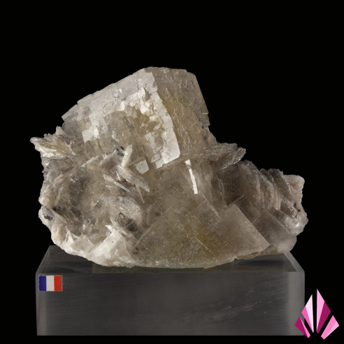 Fluorine et baryte Chaillac France Ref350