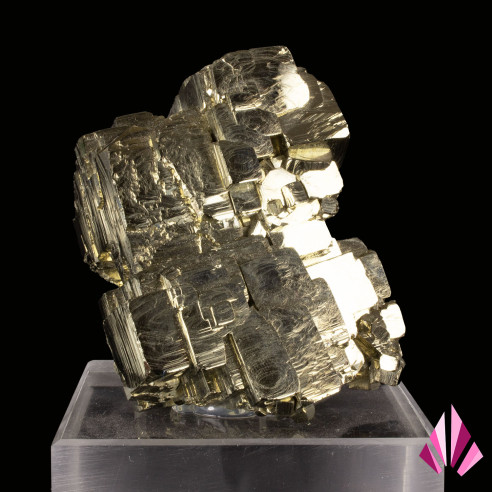 Pyrite minéraux du Pérou Réf371.