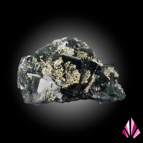 Minéraux de Fluorines et Pyrite Nigéria Ref372.