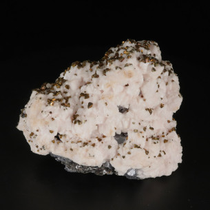 Association of chalcopyrite and manganocalcite (Bulgaria) 2