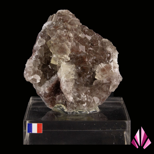 Fluorite, Maraval mine France (year 2009).