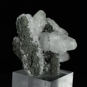 calcite ancienne (Maroc): couleur gris 2