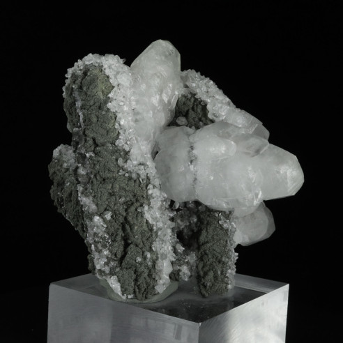 Belle association de calcite ancienne (Maroc)