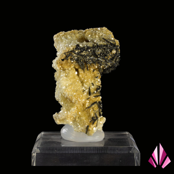 Pseudomorphose mica and tourmaline Minas Gerais Brazil.