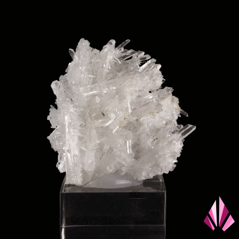 Limpid quartz Alpes France Ref399.