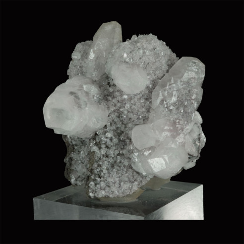association of old calcite (Morocco) grey color