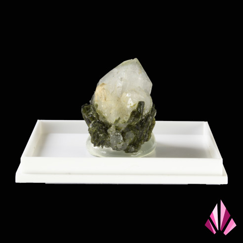 Quartz and Epidote (old collection).